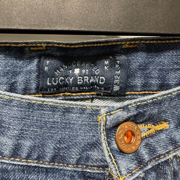 Lucky Brand Blue Med Wash Denim Jeans Size 32 - Picture 4 of 5